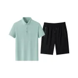 Горохово-зеленый + Черный