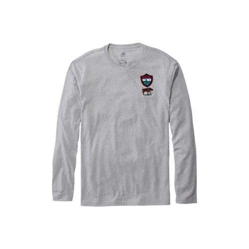 L.L.Bean Gray Мужская T-Рубашка