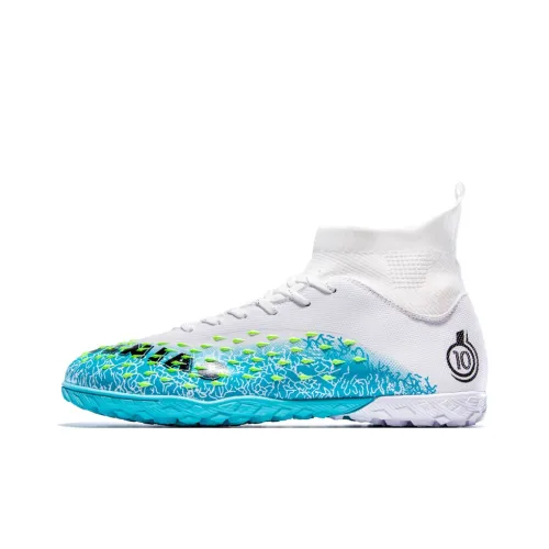 QIUTEXIONG Детские футбольные бутсы High Top для школьного возраста