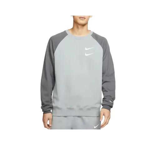 Nike Clothing Серебристо-серый Мужские Толстовки