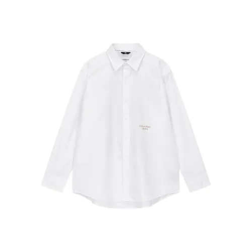 Calvin Klein Белые Мужские Рубашки