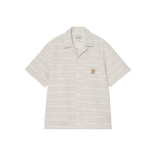 Carhartt WIP FW25 Короткий рукав Gellar Stripe Рубашка Мужская
