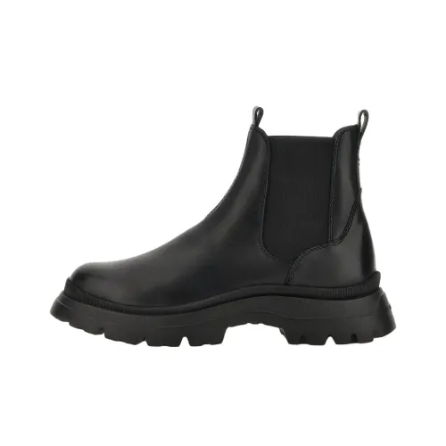 HOGAN H692 Короткий Челси 6 см Мужской Черный