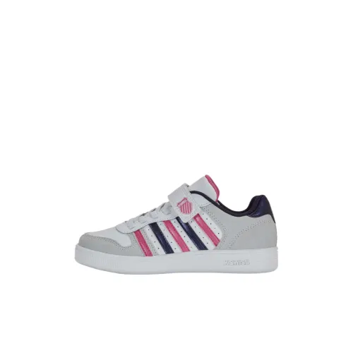 K·SWISS COURT PALISADES Детская повседневная обувь Низкий топ Коричневый/Белый/Розовый Kids