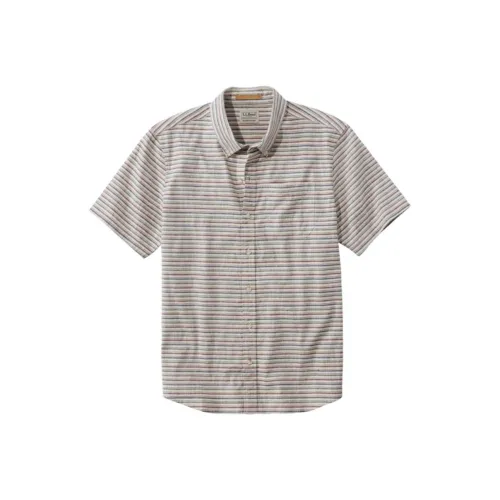 L.L.Bean Бежевые Мужские Рубашки