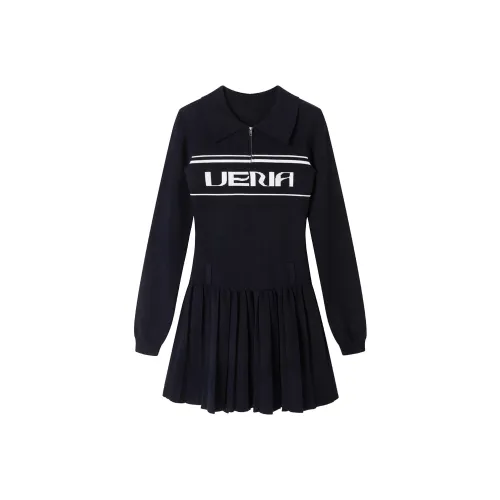 UENA Длинное платье с длинными рукавами женское