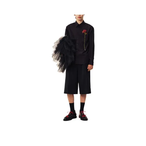 SIMONE ROCHA Мужские Черные Рубашки