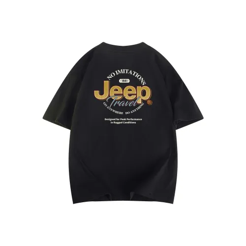 JEEP Garden Forest JEEP Короткий рукав T-рубашки Унисекс