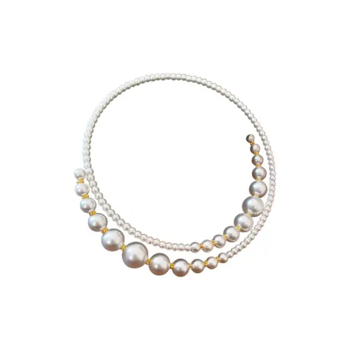 Vegetarian Искусственная жемчужина Ожерелья Женские