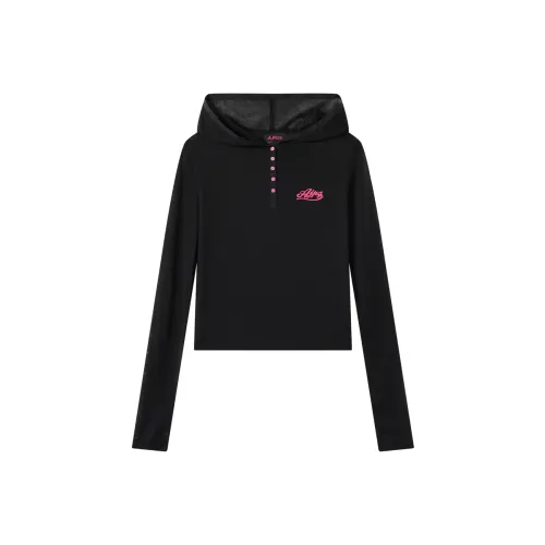 AJPG Черные Женские T-рубашки