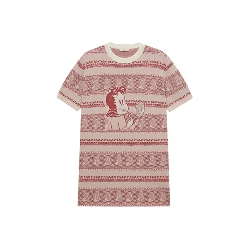 d'zzit x Littlelulu Короткий рукав Платье Женское