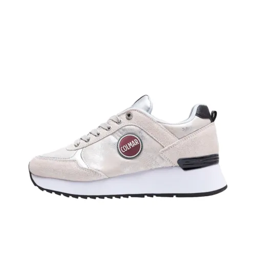 Colmar TRAVIS Панк Устойчивый к истиранию Низкий Топ Повседневная обувь Женская Экрю