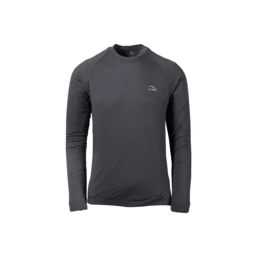 L.L.Bean Gray Мужская T-Рубашка