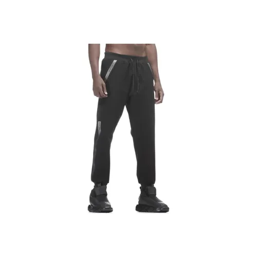 NORVINCY Эластичный манжет эластичные вязаные тренировочные брюки унисекс черный