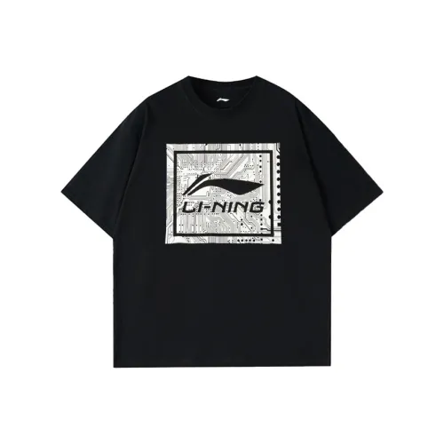 Подкладка Короткий рукав Т-рубашка Унисекс