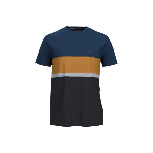 Tommy Hilfiger Мужские Синие T-рубашки