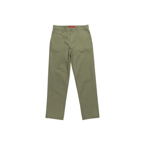 DC Shoes Повседневные брюки Мужские Зеленые