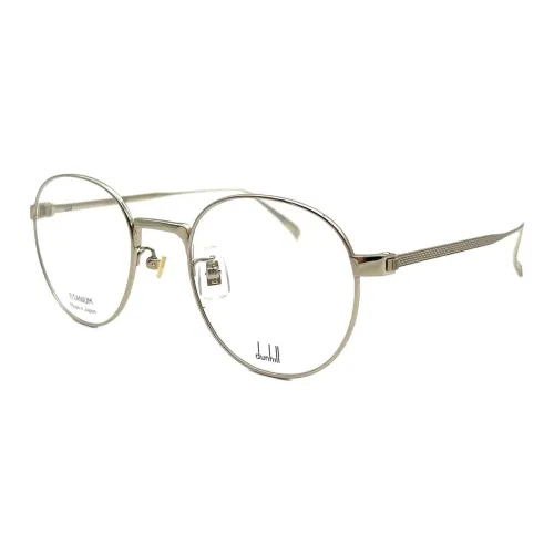 Dunhill Титан Круглые Оправы для очков Женские Золотые