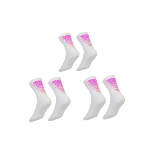 LIZHIZAO Футбольные носки унисекс 1 упаковка белый желтый розовый