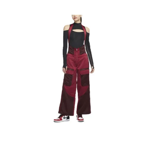 JORDAN Red Women's Casual Pants Джордан Красный Женские Повседневные Брюки