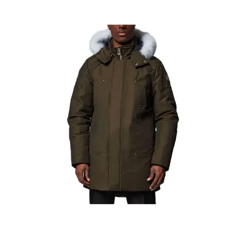 Moose Knuckles Пуховик Мужской Армейский Зеленый