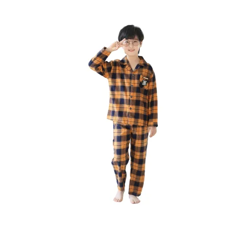 Purr Cow Пижамный комплект Апельсин для малышей