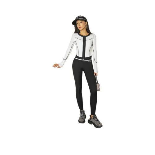 GIDI BOHO Кремово-белая женская одежда для фитнеса