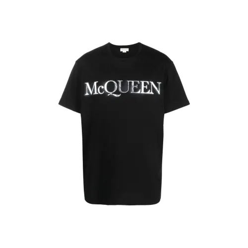 Alexander McQueen Черные Мужские Рубашки