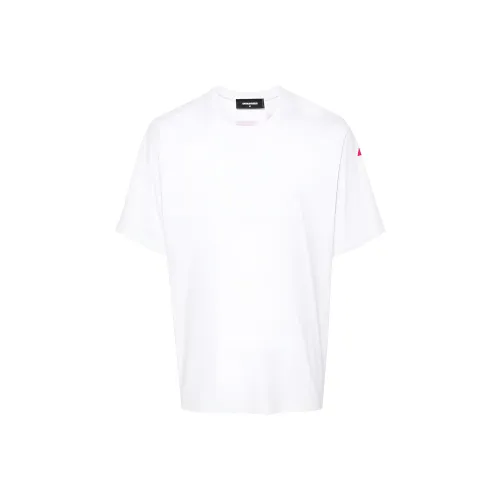DSQUARED 2 Белый Мужской T-Рубашки