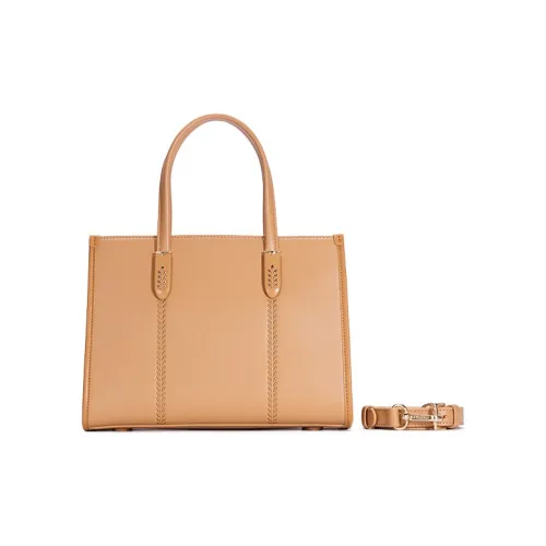 Dubaolu Сумка через плечо из синтетической кожи сумка большая женская абрикосовый экрю и серый