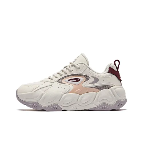 Erke Casual Low Top Raw Natural Beige Women's