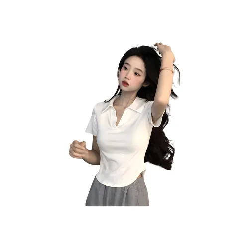 AWAO Длинный рукав Т-рубашка Женская