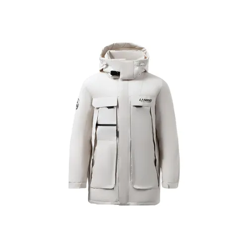 LINING Training Series Пуховик Мужской Серый Rain