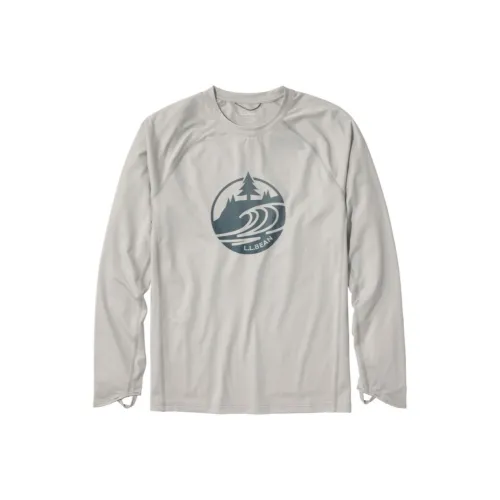 L.L.Bean Gray Мужская T-Рубашка