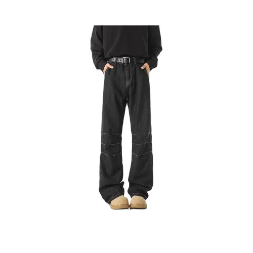 Glona Klio Черные Унисекс Джинсы