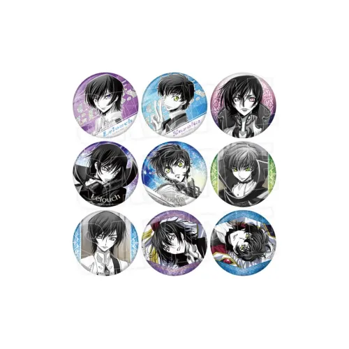 March·Monster CODEGEASS REBEL LELOUCH SHUKI Suzaku LELOUCH LAMPELUKI Вспышка Значки