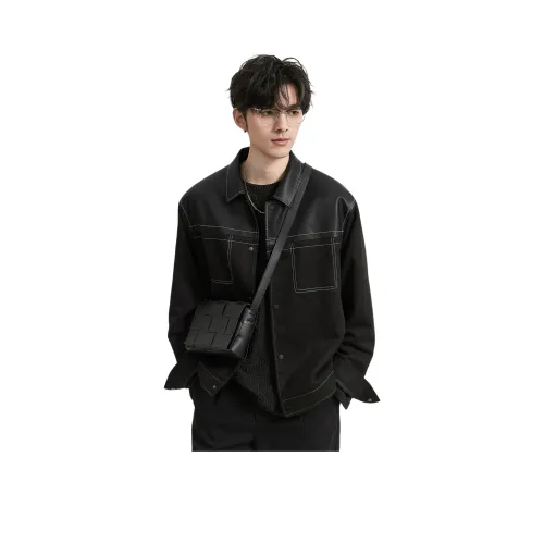 EARL JOEL Кожа Куртка Унисекс