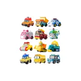 Die-Cast Car Alloy (Полный комплект 12 предметов)
