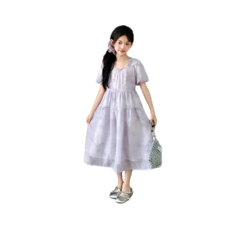 TONYBEAR Фиолетовые Платья для Девочек