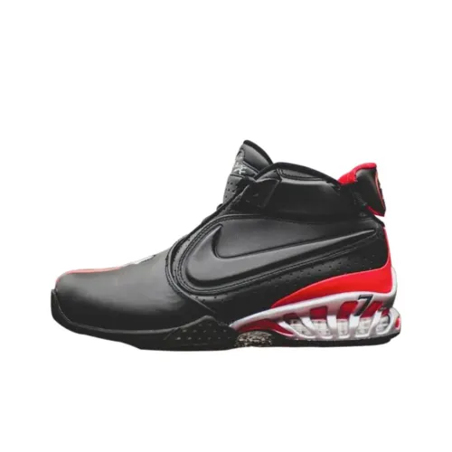 Nike Air Zoom Vick 2 Abrasion Resistant MID Топ Винтажные баскетбольные кроссовки Мужской Черный