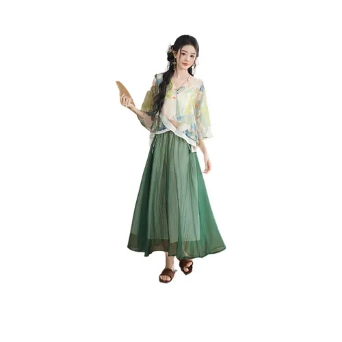 SIXUSICHOU Женские комплекты с юбкой