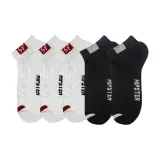 5 пар (3 белых + 2 черных)