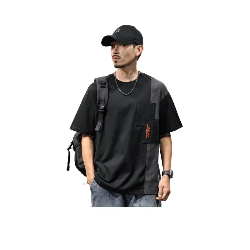 LUJIEBANG Черные Мужские T-рубашки