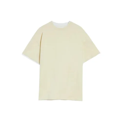 JIL SANDER Светлый Бежевый Мужская T-Рубашка