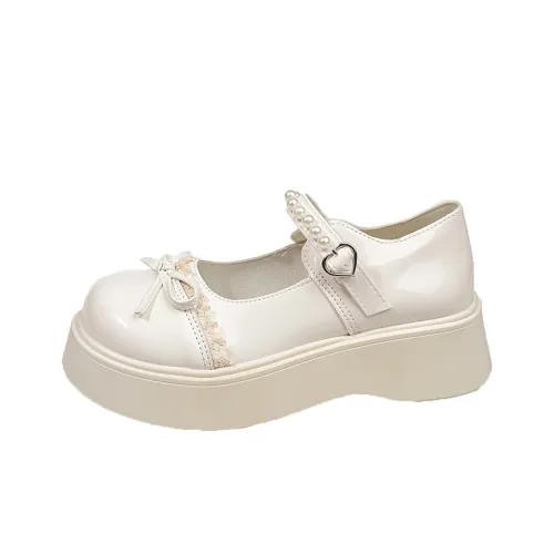 Meiretu Платформа Туфли Мэри Джейн Женские