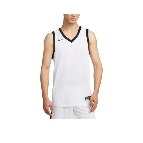 Nike Баскетбольная Джерси Мужская Белая
