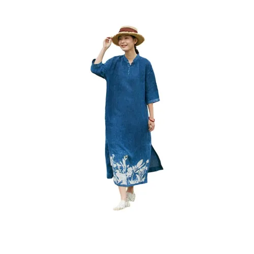 JIXIANGYUER Короткое платье с короткими рукавами женское