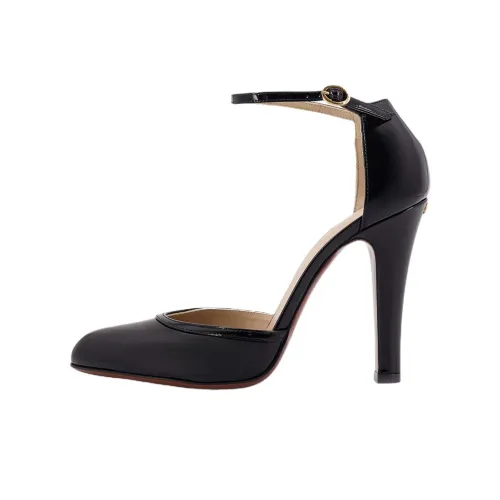Valentino Garavani Узкий каблук Высокие каблуки 10,5 см Женские Черный