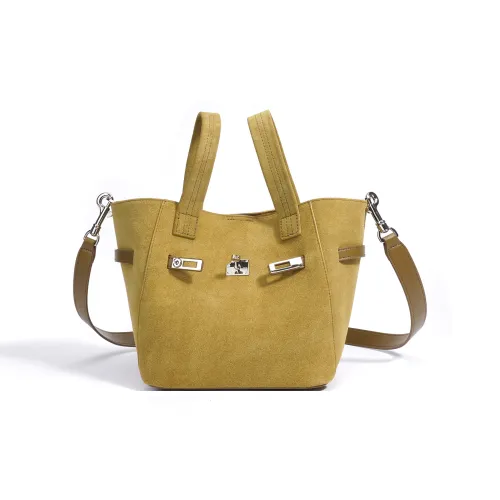 COURONNE Коровья кожа Сумка Стандартная Женская Травяной зеленый Кофе Апельсин Розово-вишневый Оливковый