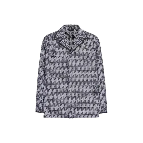 FENDI SS23 Denim Jacket Men's Blue